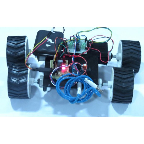 Dtmf controlled hot sale robot